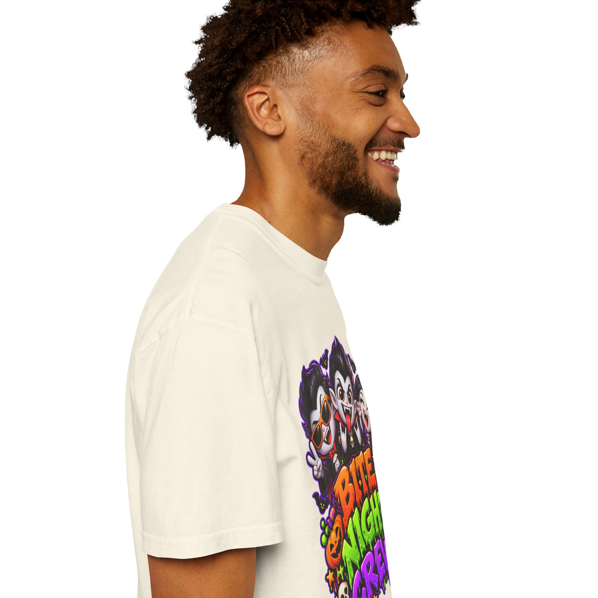 Bite Night Crew Halloween T-Shirt – Funny Vampire Graphic Tee