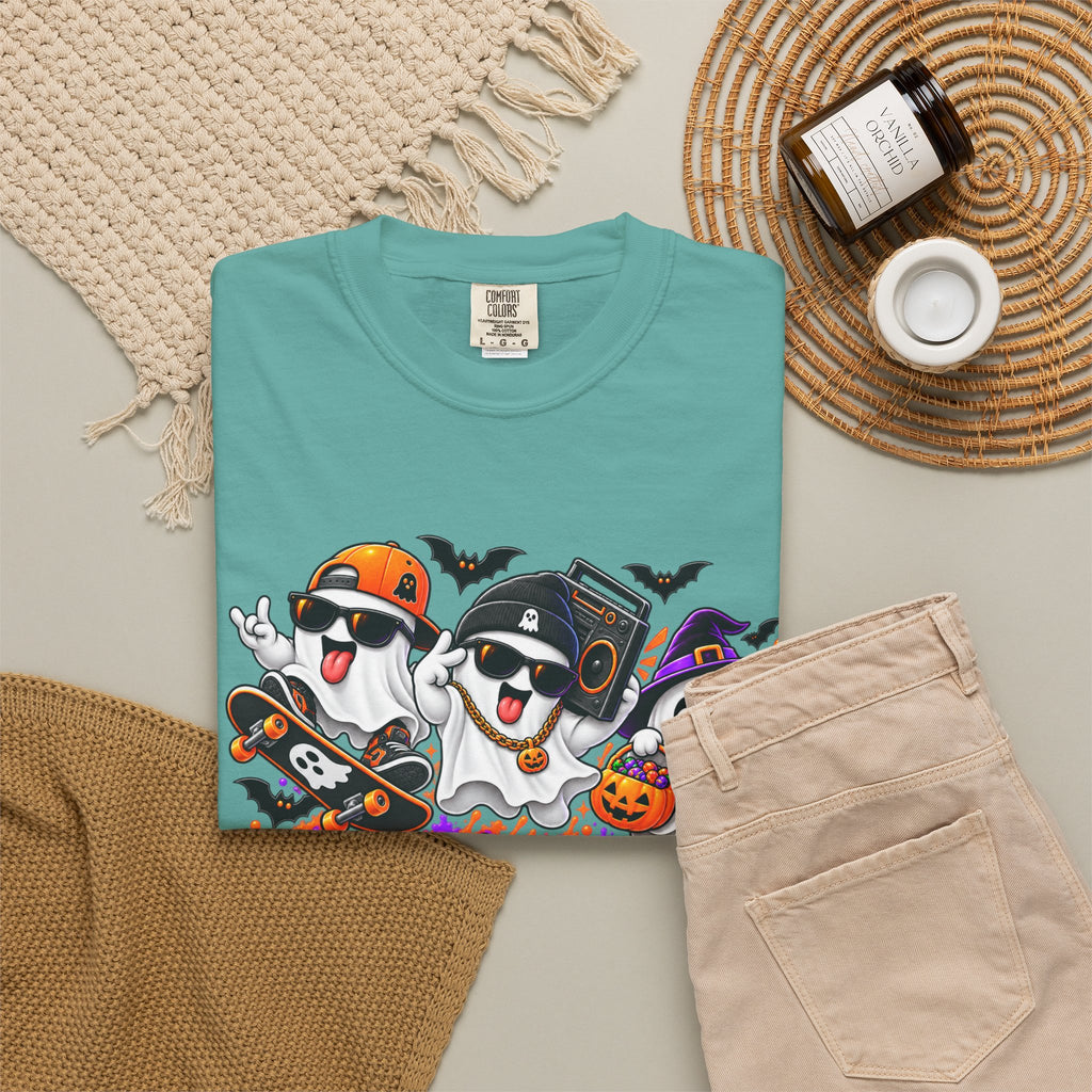 Ghost Mode: ON – Halloween Ghosts Graphic T-Shirt