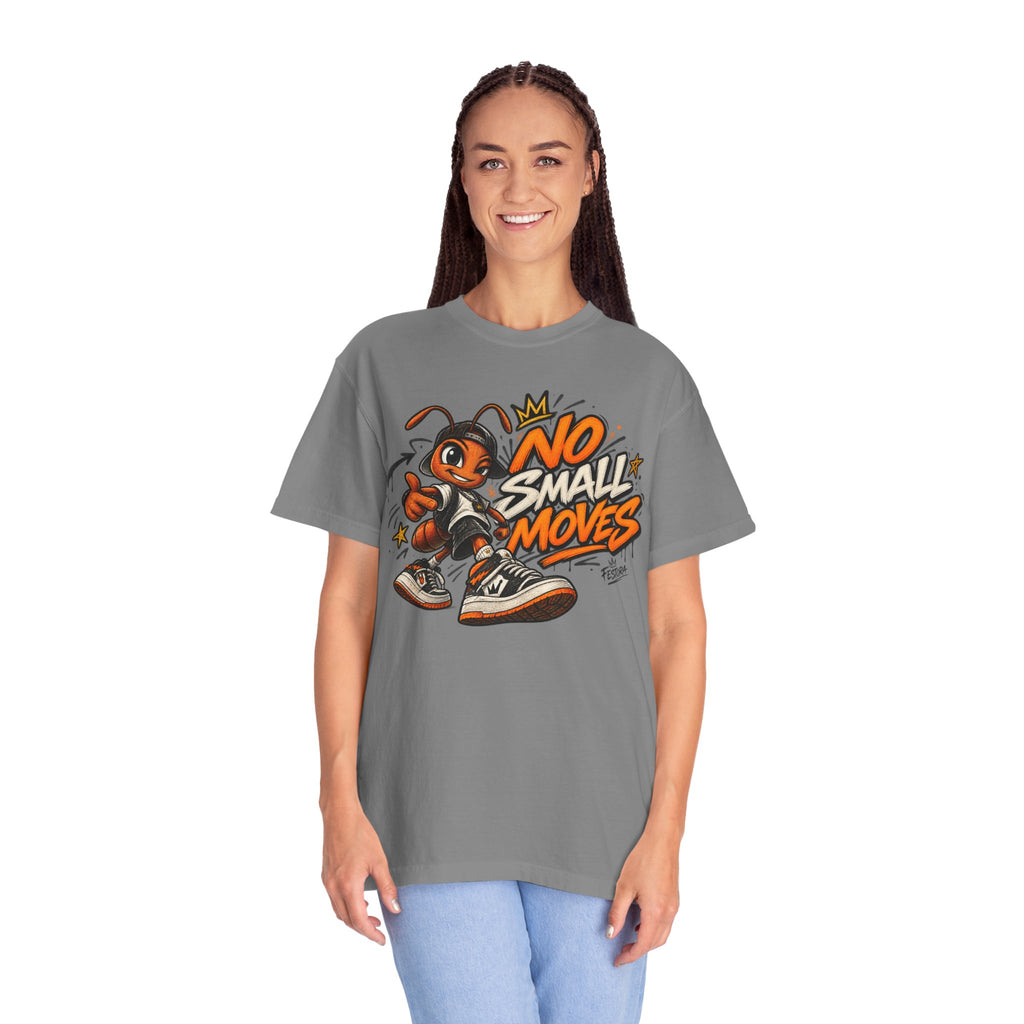 No Small Moves T-Shirt — Retro Sneaker Character Graphic Tee